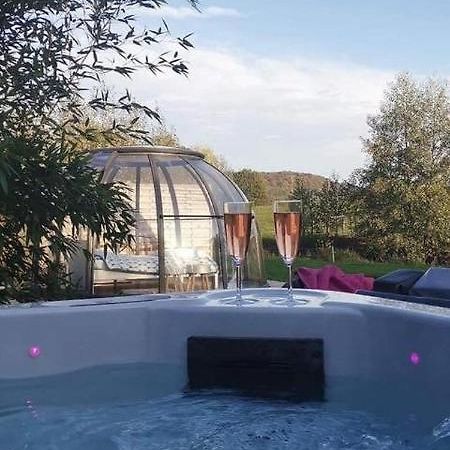 Les Nuits Insolites De La Mothe - Hebergement En Bulle Ou Tiny House Avec Spa Privatif Outremecourt Ngoại thất bức ảnh