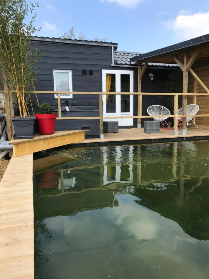 Les Nuits Insolites De La Mothe - Hebergement En Bulle Ou Tiny House Avec Spa Privatif Outremecourt Ngoại thất bức ảnh